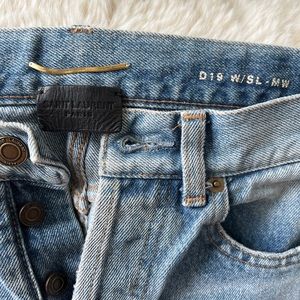 Yves Saint Laurent Blue Jeans Size 27